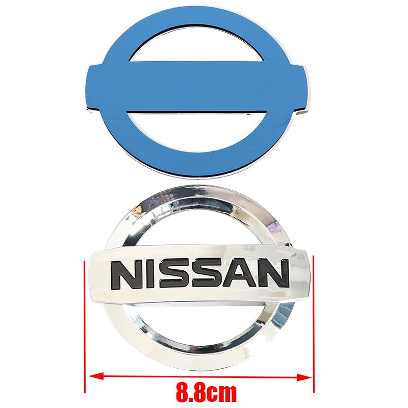 

1pcs 3D Nissan ABS 8.8cm 10cm 10.5cm 11.8cm 12.8cm 16cm Car Rear logo Rear Bumper tail door Car trunk Emblem sticker Accessories Nissan Rear emblem