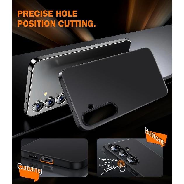 Gxmeuie Ultra Thin Case for Samsung Galaxy S24+ Plus 5G, Silky Touch & Anti-Fingerprint Material, Slim Hard PC Matte Cover Anti-Scratch Shockproof