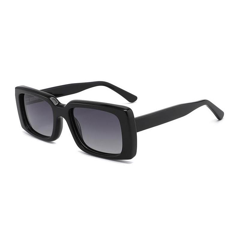 

Женские модные ретро солнцезащитные очки с квадратной ацетатной оправой - Высококлассный европейский и американский стиль