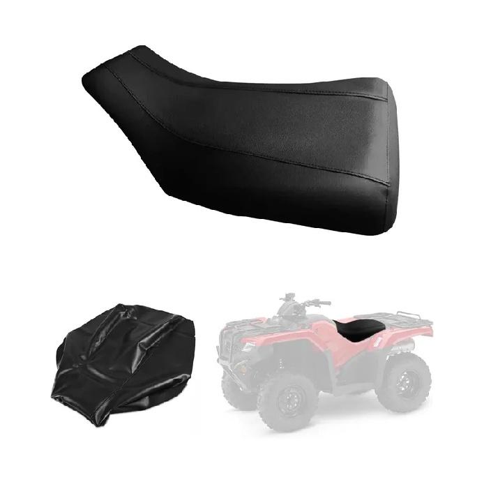 ATV Seat Cover Black PVC Leather Seat Cover Standard Seat Cover Seat cover Fit Honda Rancher 420 2007 2008 2009 2010 SEAT COVER