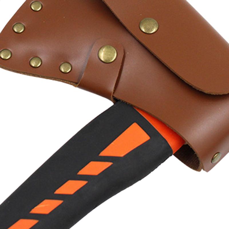 Axe Holster Case Hatchet Head Sheath Practical Ax Protector Camping Blade Cover Durable Axe Head Leather Protection Covers