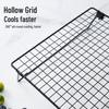 Foldable Black Multi-functional Cooling Rack & Computer Heat Dissipation Stand