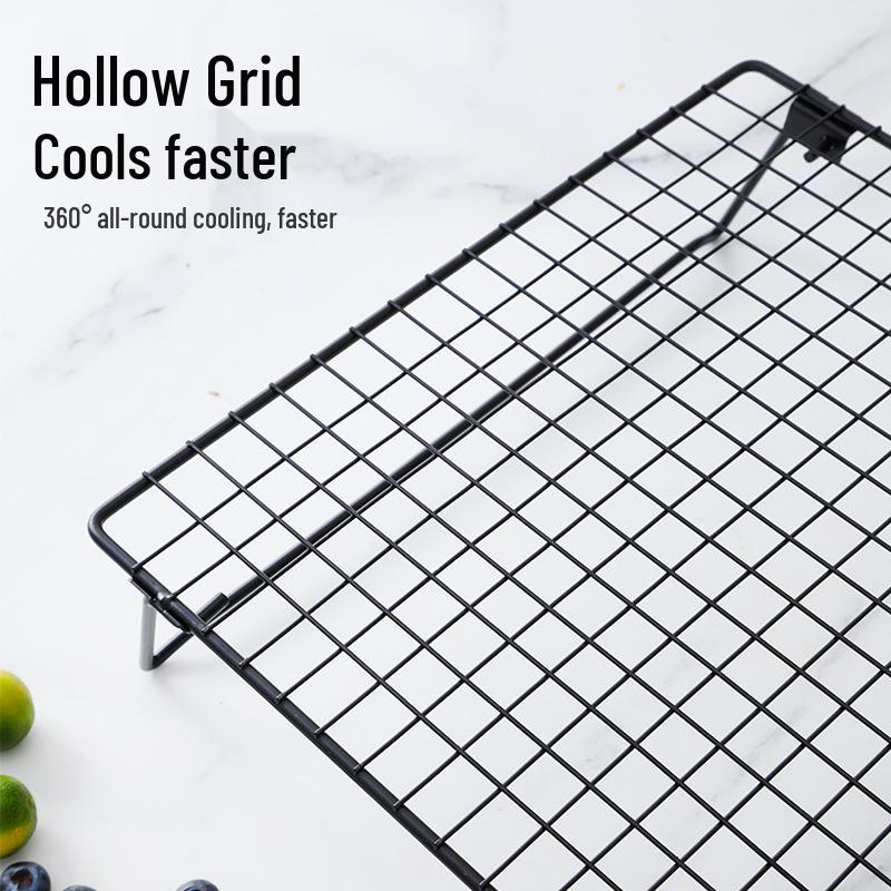 Foldable Black Multi-functional Cooling Rack & Computer Heat Dissipation Stand