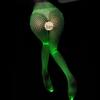 Leuchtende fluoreszierende Netzstrumpfhose: Sexy hohles Mesh mit geschlossenem Schritt.