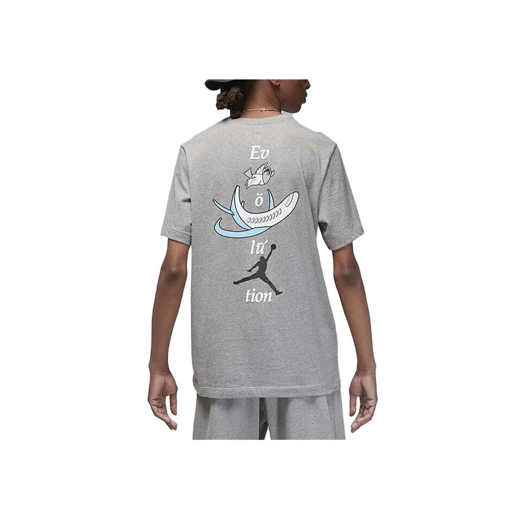 New Jordan Jumpman T Shirts Men's Gray FB7469-091
