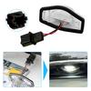 2pcs Car LED License Plate Lights for Honda Fit Jazz Odyssey Sylphy CRV PRV,Lamp Xenon White 6000k Cars Accessories