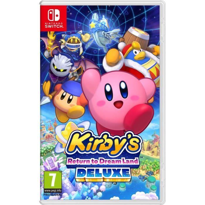 Jeu Vidéo - Nintendo - Kirby's Return To Dream Land Deluxe - Nintendo Switch - Action - PEGI 7+