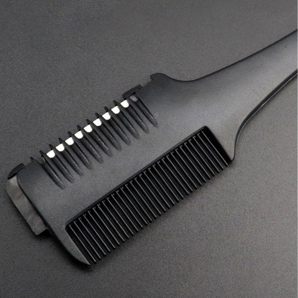 Scissor Hair Salon Hair Cutting Comb Thinning Comb Hair Trimmer with Razor Blades Hairdressing Tool