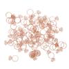 80pcs   Shape Paper Clips Rustproof Multifunction Multifunction with Clear Box for   School