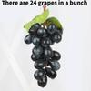 Grapes Simulation Fruit Plastic  Toy Vine Prop Photography Decoration Tools