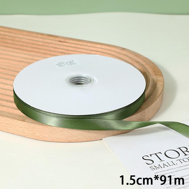 Quelle Olivgrün Geschenkverpackungsband Armeegrün Blumenverpackungsband Haaraccessoires Schleifenband