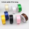 100yards 3mm Double-sided Ribbon Polyester Satin Ribbons Gift Packaging Ribbons Wedding Party Decoration DIY Garment Accessories