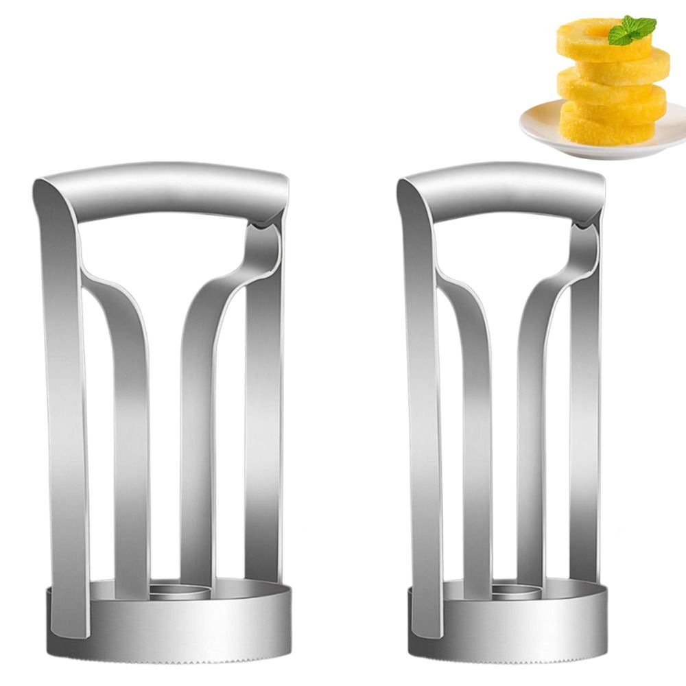 Durable Pineapple Cutter Stainless Steel Pineapple Knife Peeler Fruit Tool