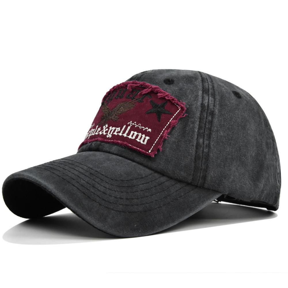 Eagle Embroidered 3d Baseball Cap Casual Hat For Men And Women Cotton Material