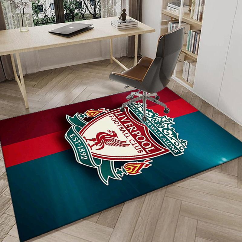 Liverpool Football Club  Area Rug for Office, Chair Rug, Decorative Carpet Livingroom Mat, Large Size Fan gifts Christmas gifts