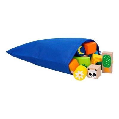 Blocos de construção de decoração e jogo montessori de animais