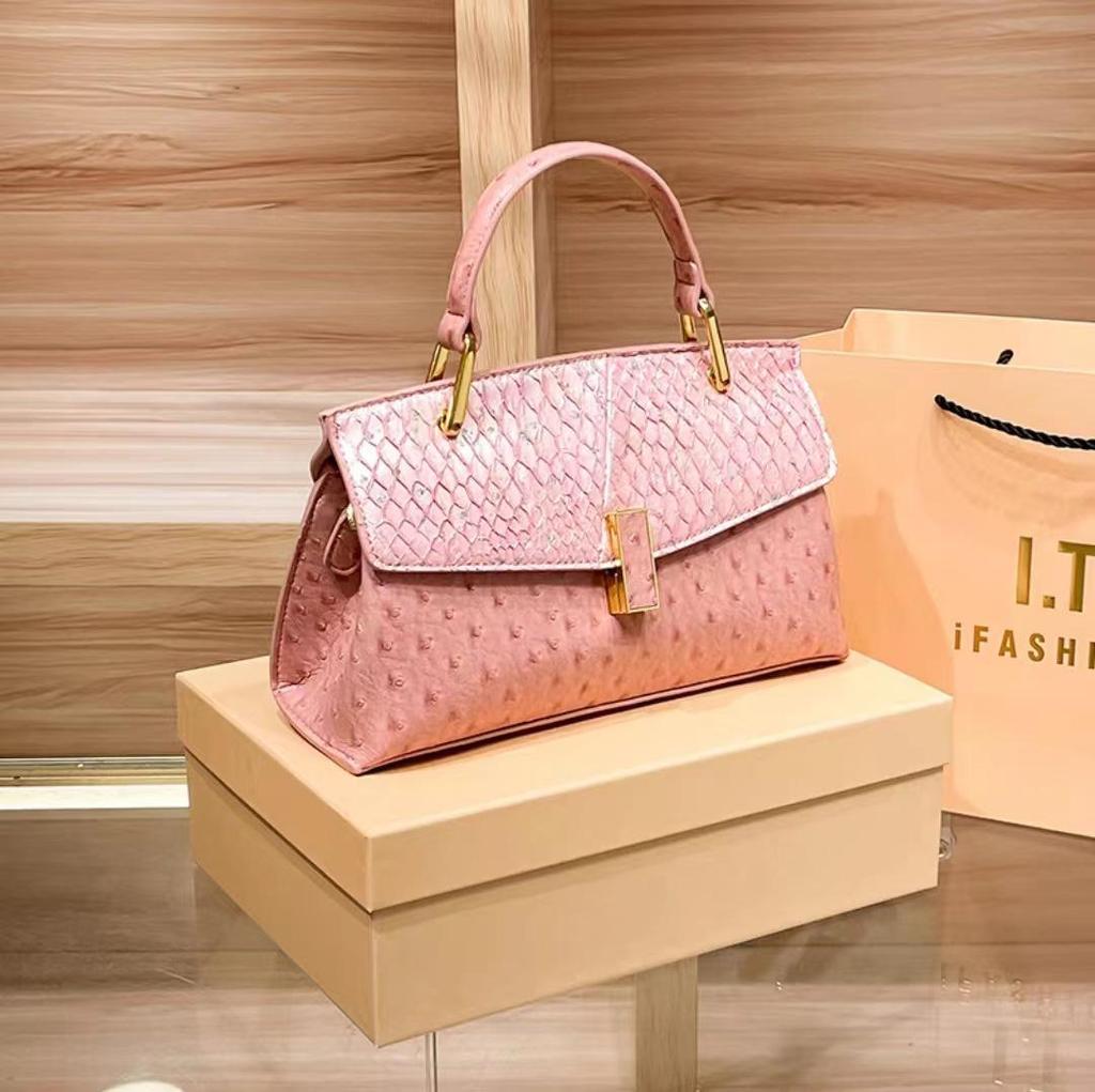 2024 New Women's Genuine Leather Crossbody & Shoulder Handbag - Stylish & Trendy Temperament Bag