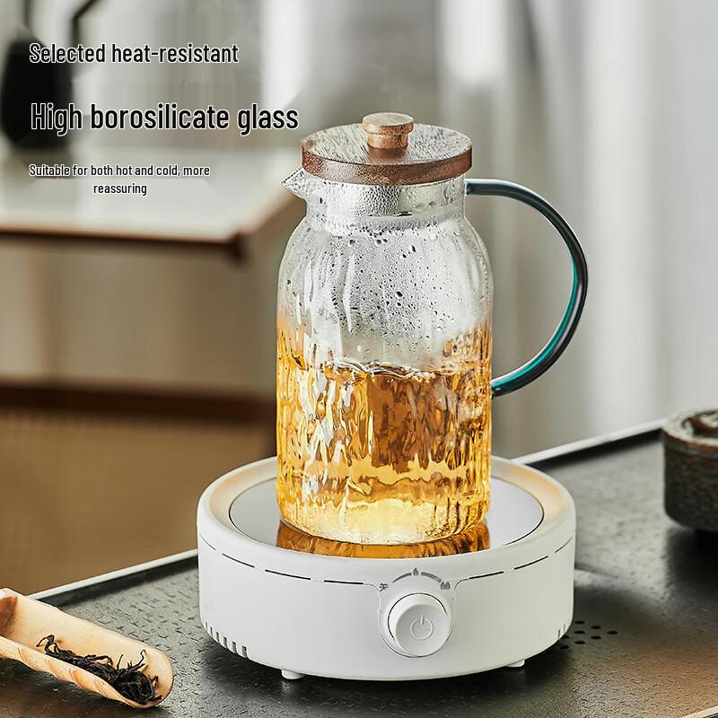 Shangqi Chinese Style Striped Glass Drinkware Set