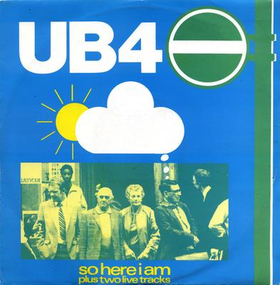 12-Zoll-Schallplatte UB40 – So Here I Am 12DEP5 DEP International 1982 UK Dance & Electronica Gebraucht