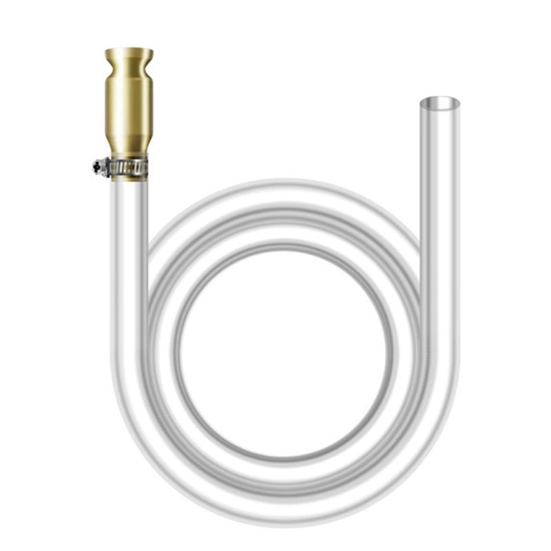 

Easy To Use Copper Siphon Pump Hose High Efficiency For Quick Fuel Transfer Automotive Garden Use Equipment Maintenance