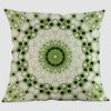 Thailand Decorative Cushion Cover Ethnic Buddism Meditation Floor Mat Bohemia Mandala Cotton Linen Throw Pillow Case Cojines