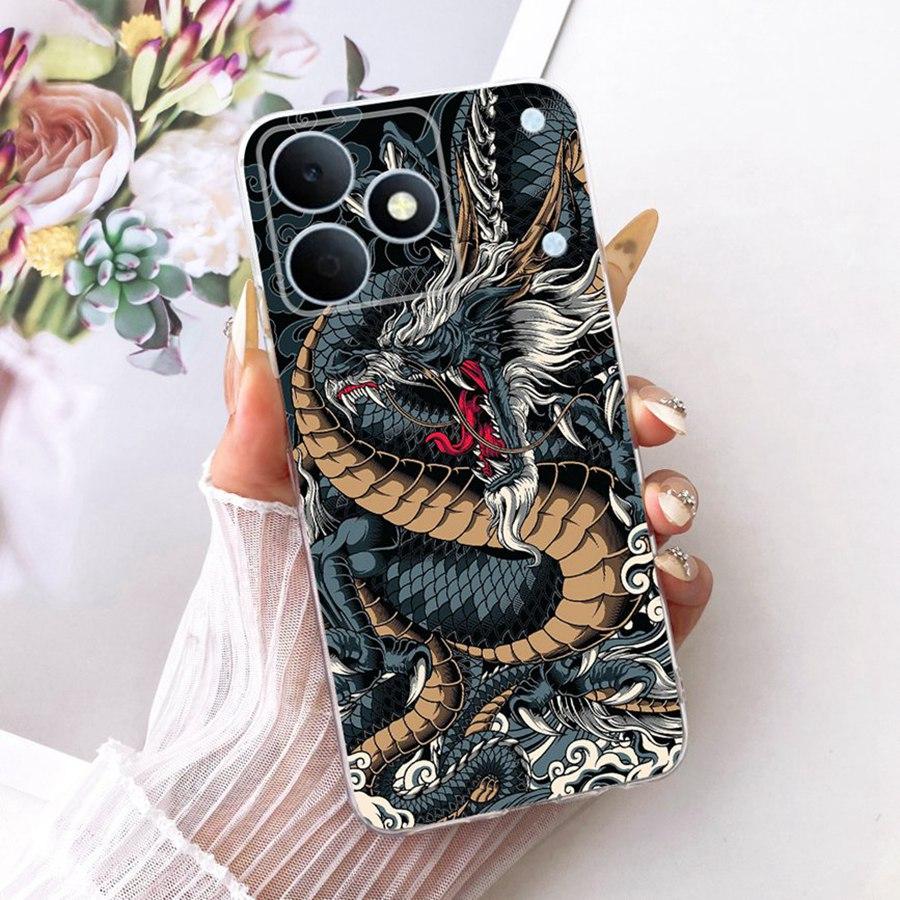 For Realme Note 80 Phone Case Fashion Style Silicone Soft Back Cover For Realme Note80 RMX5388 Note 80 Coque Cartoons