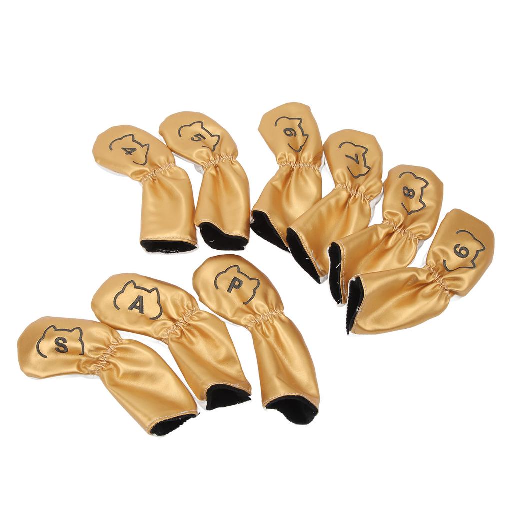 9PCS     Hd Cover PU Waterproof Double Sided Embroidery Protective   Hd Cover for Training