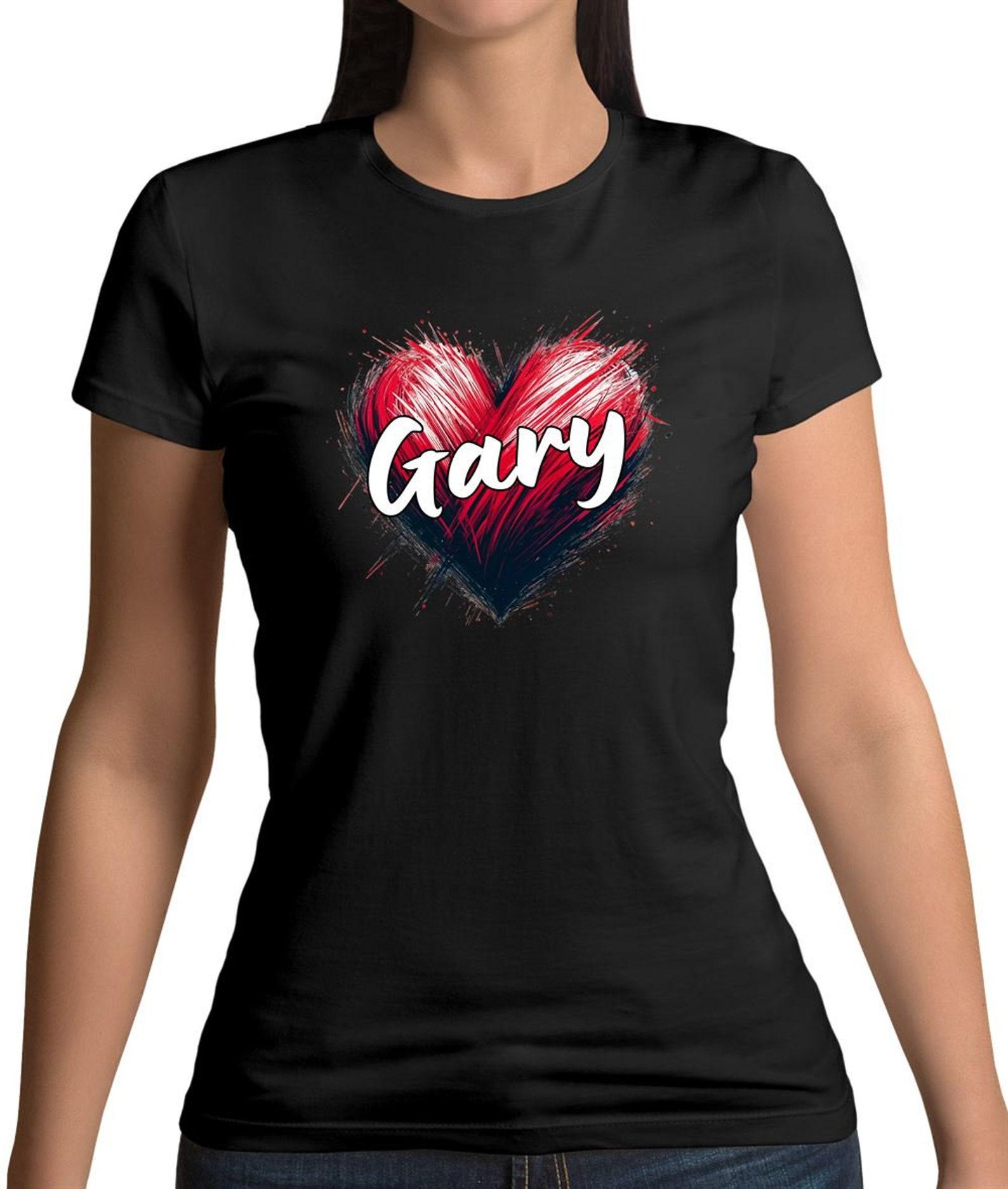 Love Heart Gary - Mens Womens Kids T-Shirt - Barlow Present Fan Gift Gary Concert Singer Song Take That Present Gift Love M