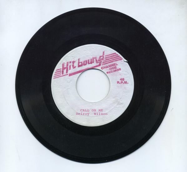 

7inch Record DELROY WILSON Call On Me NONE Hit Bound Jamaica Reggae Ska Dub Used
