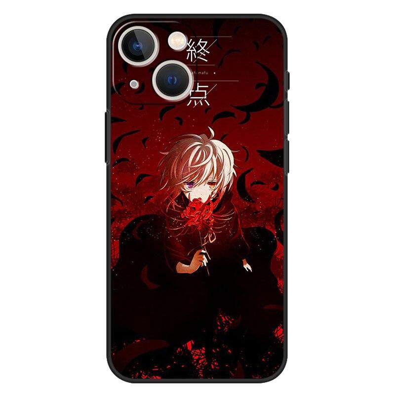 Case for Iphone 13 Pro Coque iPhone 11 12 Pro Max Cases Xr XS X 7 8 Plus 14 5 5s SE2020 Cover Tokyo Ghoul Equinox Flower