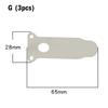 3Pcs Plate Valve Plate Air Tools Pump Head Gasket Silent Metal Oil Free Air Compressor Cylinder Head Valve Plate Iron Sheet