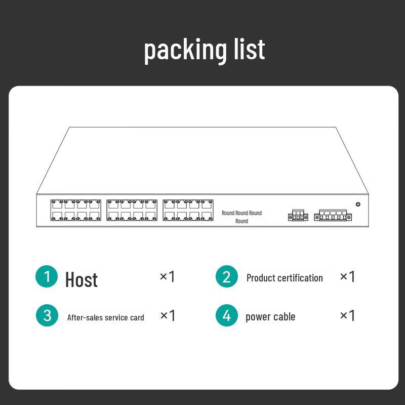 Maiwei 26-Port 100M Managed Industrial Ethernet Switch