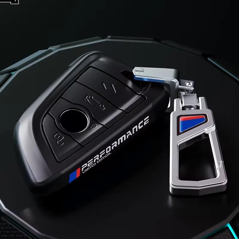 Car Key Case Cover Protector Shell for BMW 2020-2024 G30 G20 X1 X3 X4 X5 45e G05 X6 F20 G21 F40 F80 35i 9 5 3 Accessories nlbr76