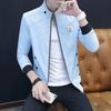Men's Stand Collar Jacket Slim Spring Casual Business Jackets