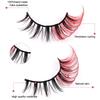 Colored Eye Tail Colored False Eyelashes 7 Pairs 3D Mink Lashes Thick Fluffy Eye Eyelashes  Women