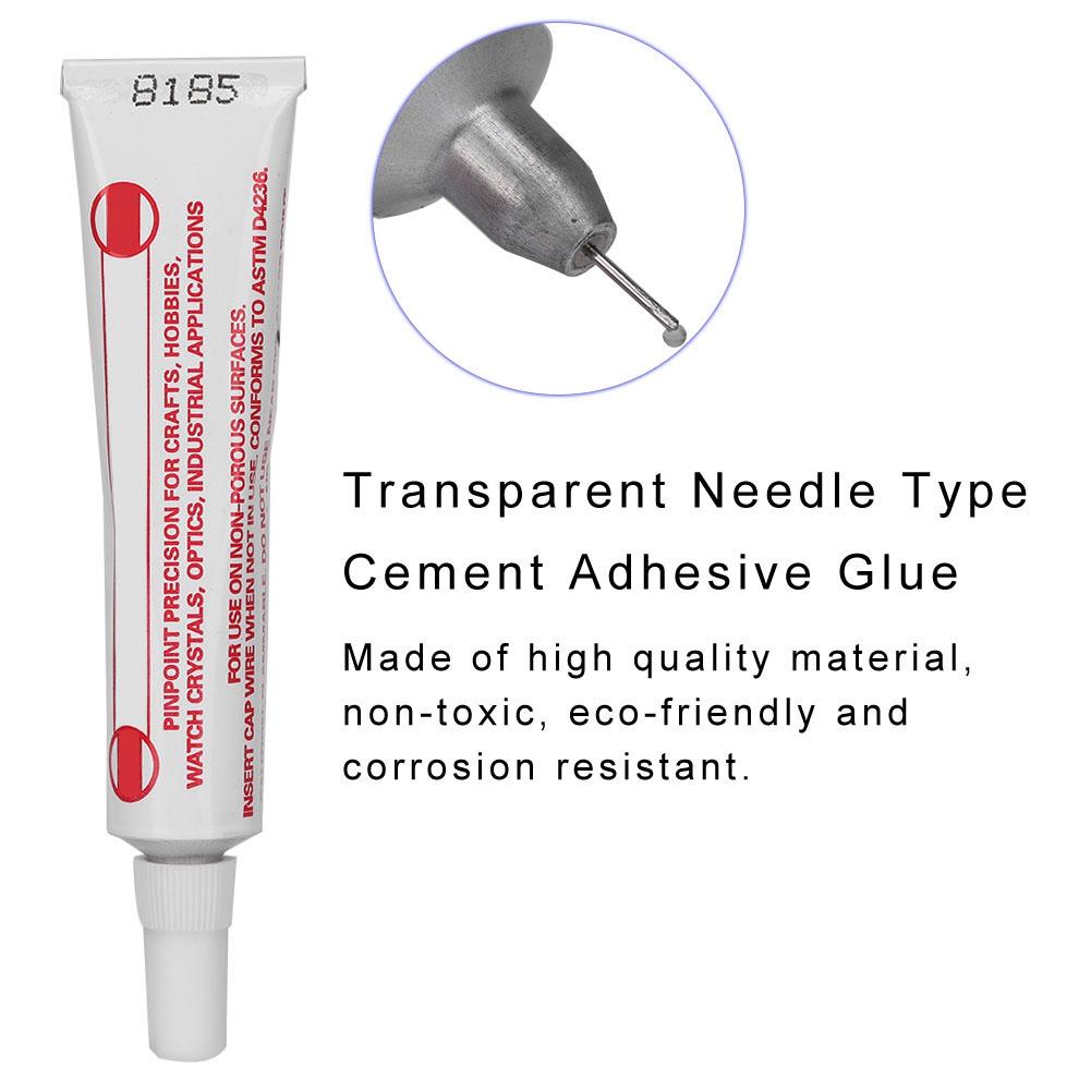 Transparent Needle Type Cement Adhesive Glue DIY Stick for Rhinestone Jewelry