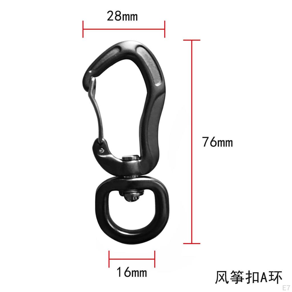 Swivel Carabiner Clip for Outdoor Adventures