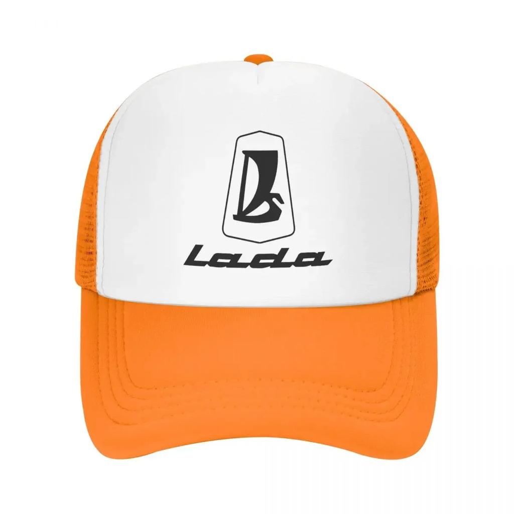 Lada Soviet Union Car Cccp Kopeyka Ussr Vaz Baseball Cap Trucker Hats Breathable Splicing