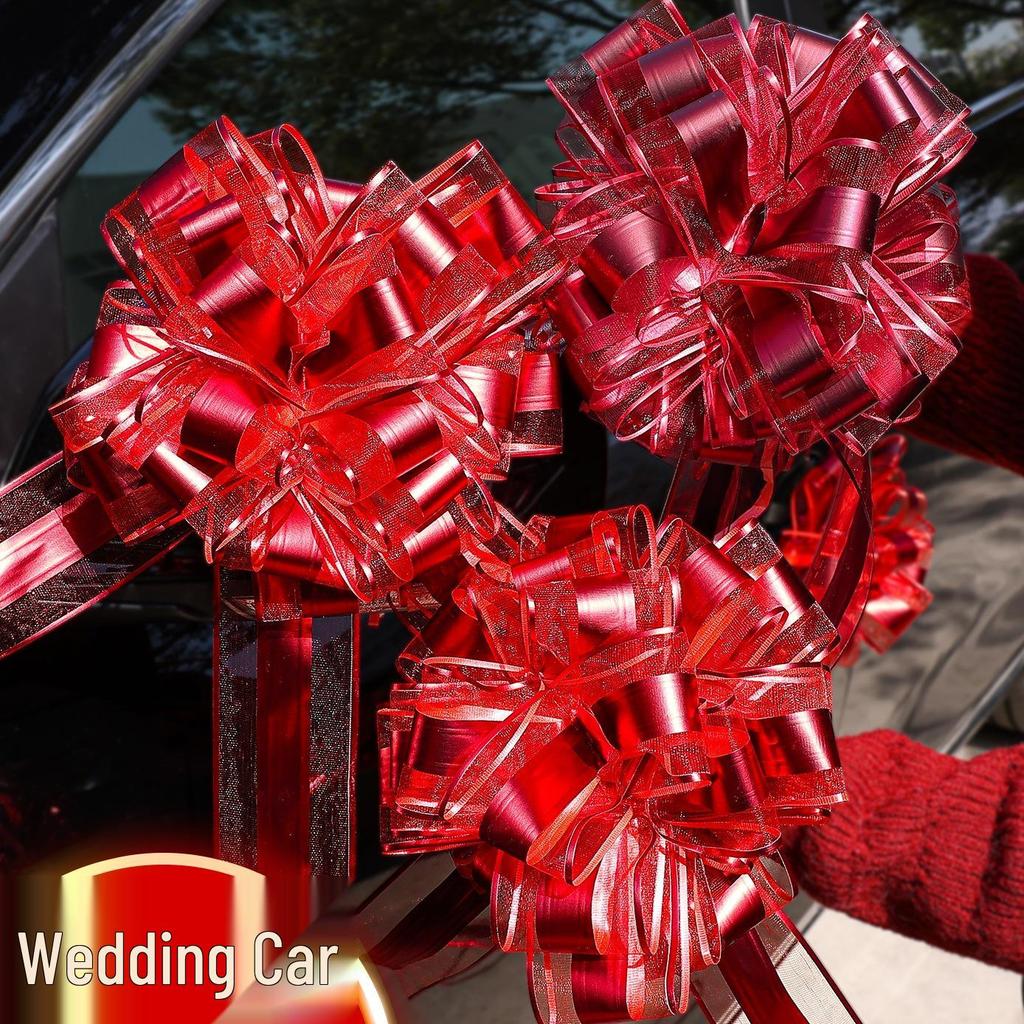 Complete Wedding Dowry Trousseau Decor Set: Quilt, Flowers, Car Ribbons, Room Arrangements, and Rural Supplies