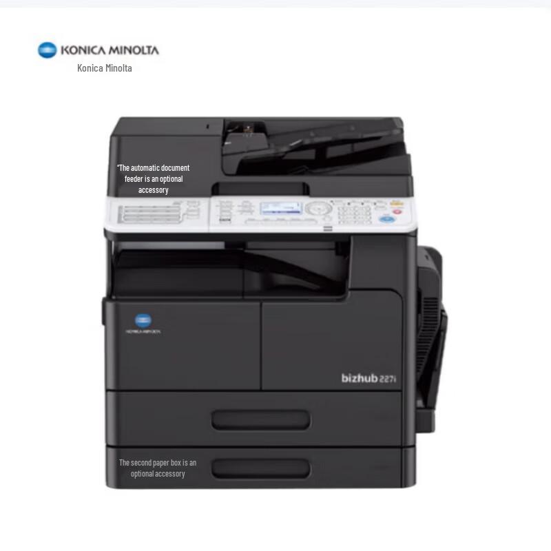 

Konica Minolta bizhub 227i Monochrome Multifunction Printer