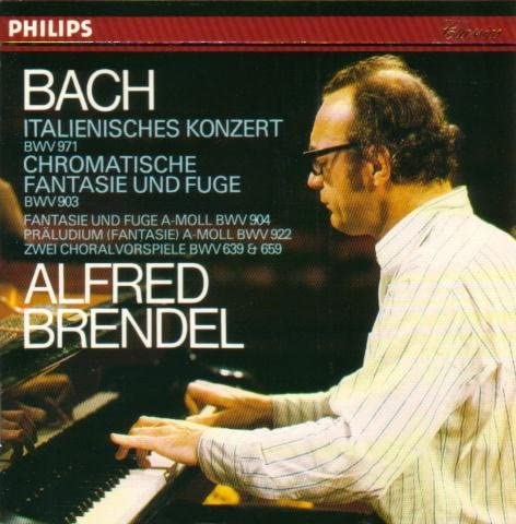 

CD BACH; BRENDEL - Italian Concerto 4122522 Philips Germany Classical Used