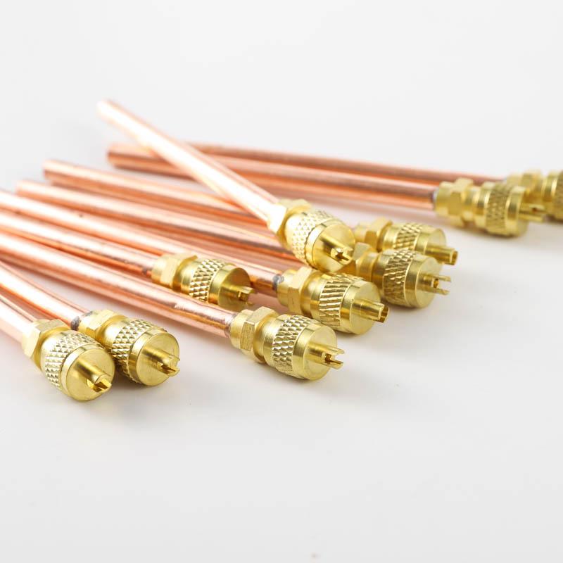 Zawór jednokierunkowy do klimatyzacji i chłodnictwa - zawór napełniania czynnikiem chłodniczym