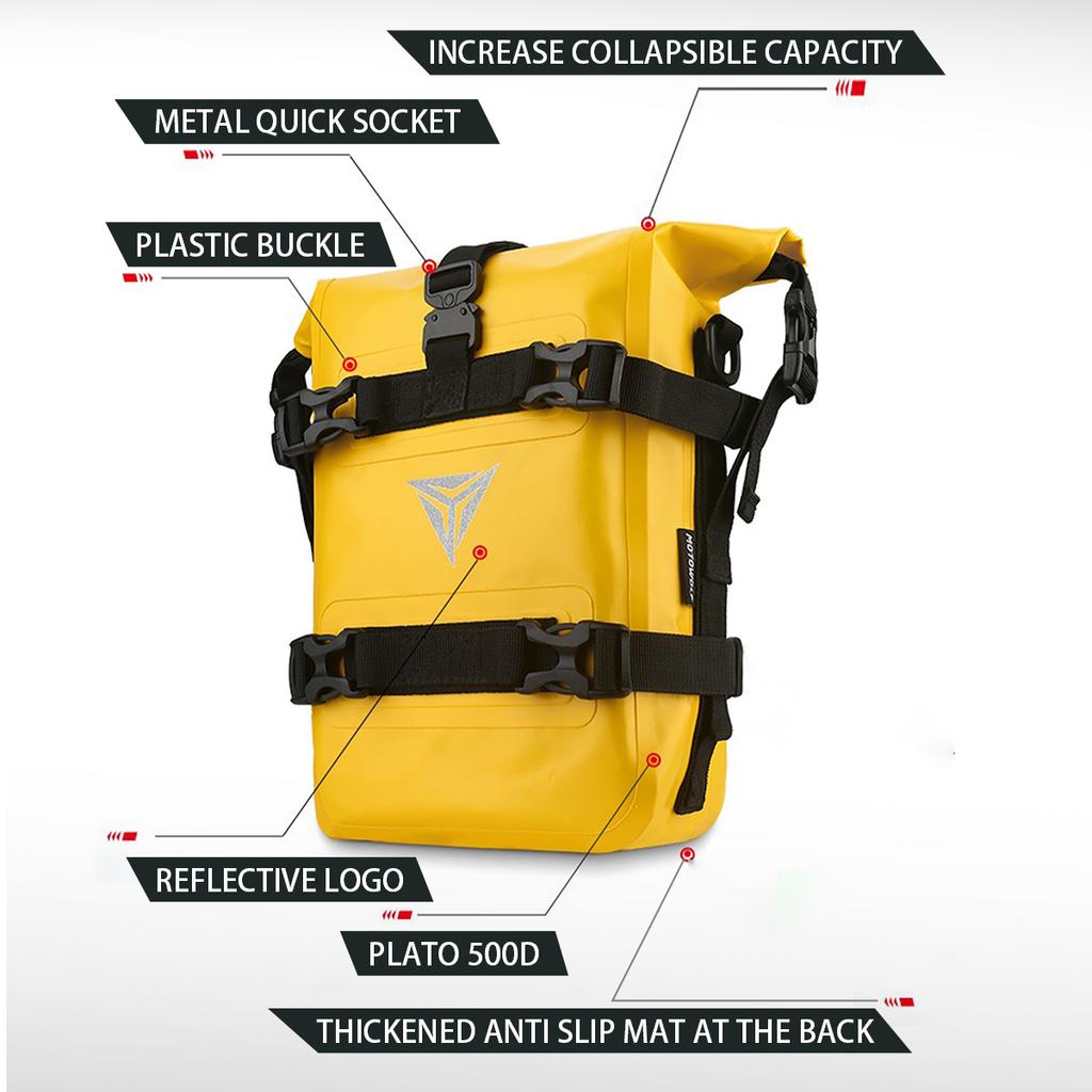 For BMW R1200GS R1250GS ADV For HONDA NC750X CB500X Motorcycle Frame Crash Bars Waterproof Bag Bumper Repair Tool Placement Bag