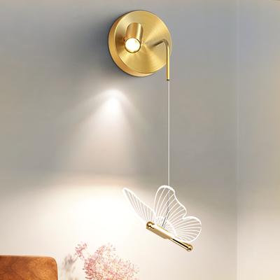 Nieuwe Luxe en Stijlvolle Scandinavische Wandlamp: Elegante Minimalistische Verlichting voor Slaapkamer, Gang en Achtergrond - Verfijnde Bedsi