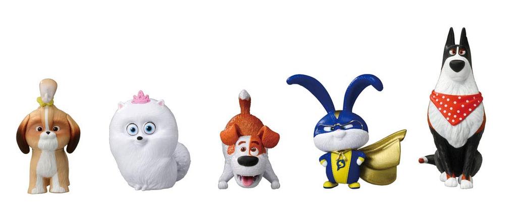 Pet 2 figure set of 5