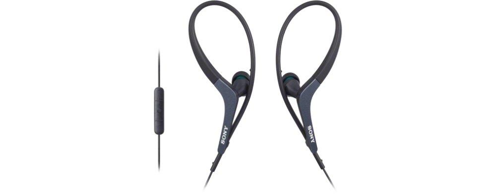 Sony SONY Earphones Black B MDR-AS400EX Water-resistant/Sports-oriented, MDR-AS400EX