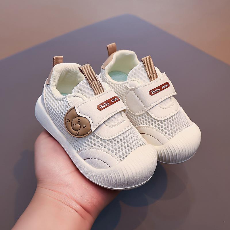 Breathable Mesh Toddler Walking Shoes for Boys & Girls - Soft Sole for Spring/Summer