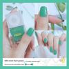 New Water-based Nail Polish, No-bake, Long-lasting, Fast-drying Peelable Nail Polish, Odorless, Transparent and White Nail Polish