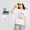 Princess Girls' Summer Fruit Print Short Sleeve T-Shirt