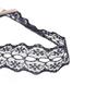 Women Creative Lace Hollow Choker Simple Exquisite Wide Necklace Ornament